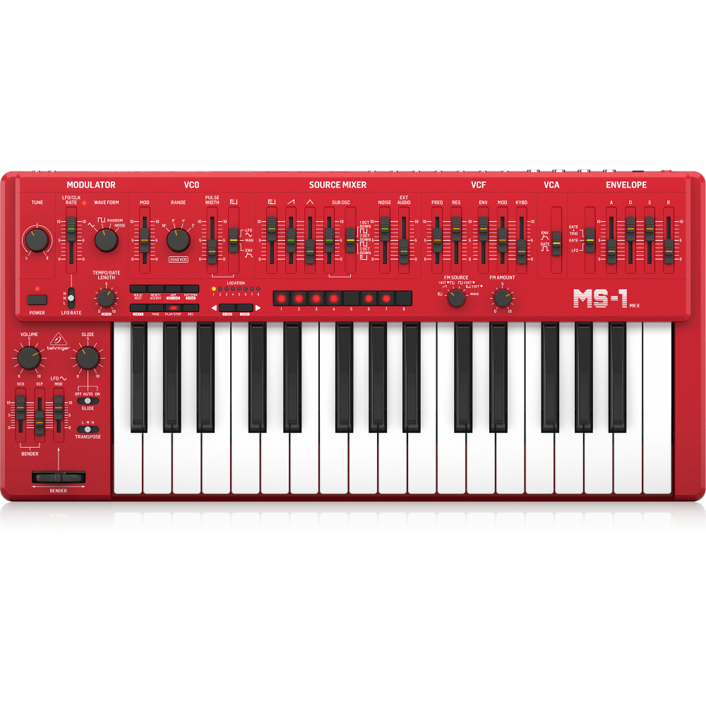 BEHRINGER MS-1 MK II-RD Analog Synthesizer